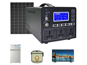 800W portable solar generator 65AH 11.1V   lithium battery  2years warranty
3pieces AC port,3pieces DC port,4pieces USB Port and type-C port
Function : AC input protection, DC input protection,  Overheat protection, Humidity protection, AC output protection, DC output protection, Battery over charge and over discharge protection, Short circuit  protection